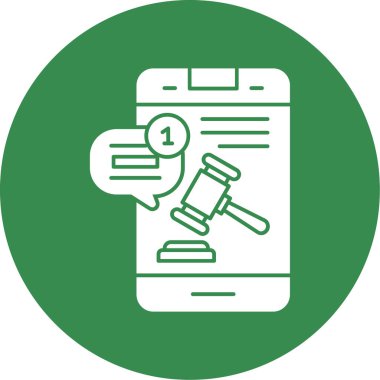 Hukukun vektör simgesi