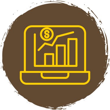 çubuk çizelgesi vektör illüstrasyonu