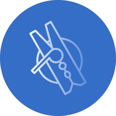 uçak vektör simgesi modern basit vektör çizimi