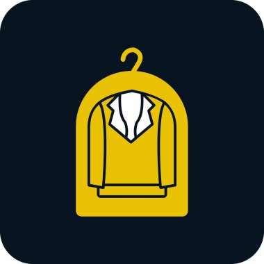 İş ve moda simgesinin vektör illüstrasyonu