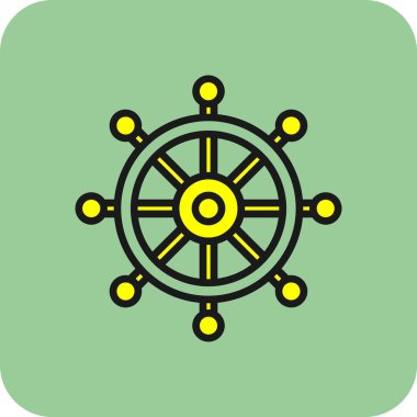 vektör direksiyon simgesi