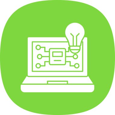 dizüstü bilgisayar simgesi vektör çizimi