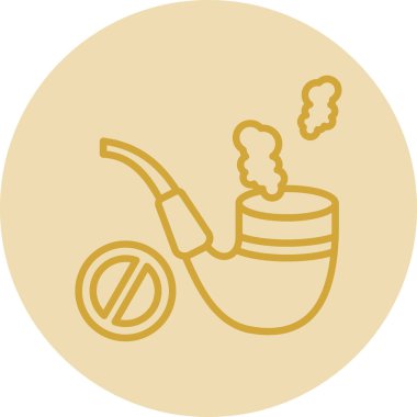 tüten boru simgesi, vektör illüstrasyonu basit tasarım