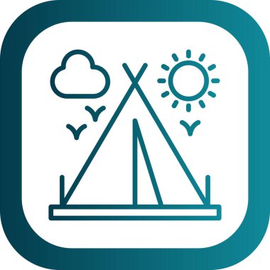 Modern b 'nin vektör illüstrasyonu simge unsurundan yoksun. Güneş