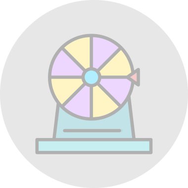 fan simgesi vektör illüstrasyonu