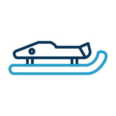 Yüzme havuzu simgesinin vektör illüstrasyonu