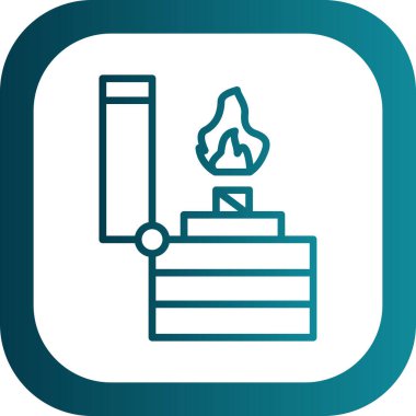 Daha hafif simgenin vektör illüstrasyonu 