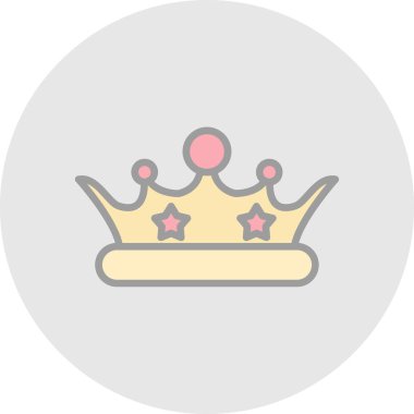 Kraliyet taç vektör illüstrasyon tasarımı