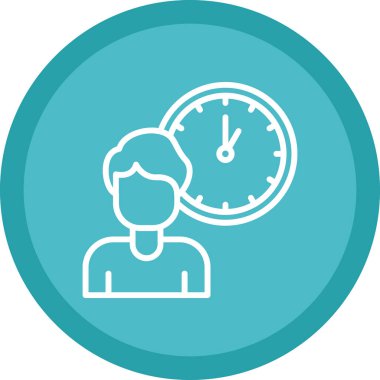 İş adamı. Web simgesi