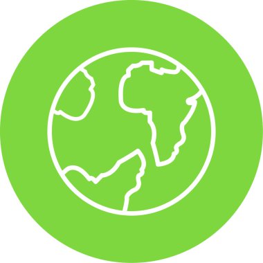 toprak simgesi vektör illüstrasyonu