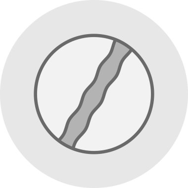 top simgesi, vektör illüstrasyonu basit tasarım