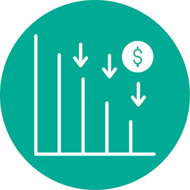 Satır çizelgesi simgesinin vektör çizimi 