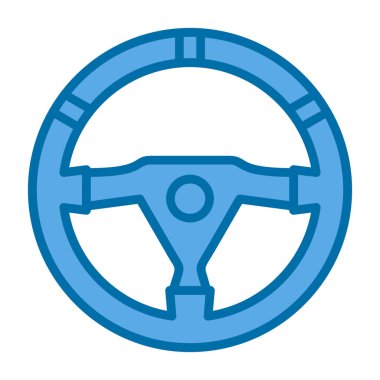 Direksiyon ikonu. vektör illüstrasyonu                  