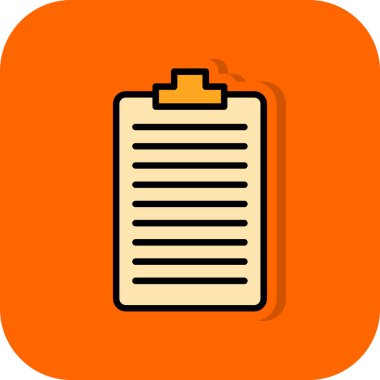 Pano simgesi, vektör illüstrasyonu basit tasarım