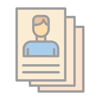 Gazete tasarımı ile avatar adam, kullanıcı insanlar insan ve medya temalı vektör illüstrasyonu