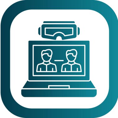 İnsan simgesinin vektör illüstrasyonu