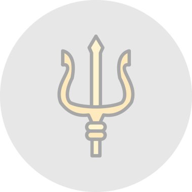 Modern simgenin vektör illüstrasyonu