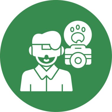 Modern simgenin vektör illüstrasyonu