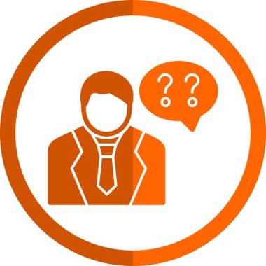 İş ve finans simgesinin vektör illüstrasyonu