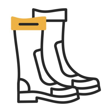 Welly bot simgesi, vektör illüstrasyon tasarımı