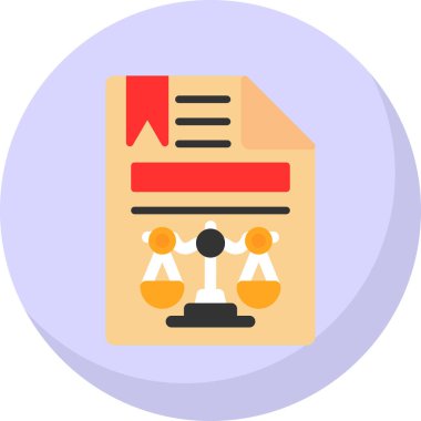 yasal belge vektör çizim tasarımı 