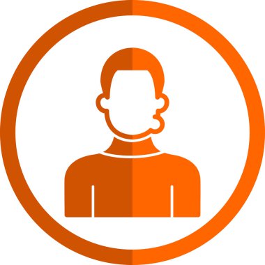 man simgesi vektör illüstrasyonu