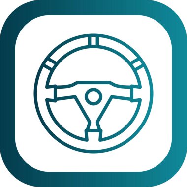 Direksiyon ikonu. vektör illüstrasyonu                  