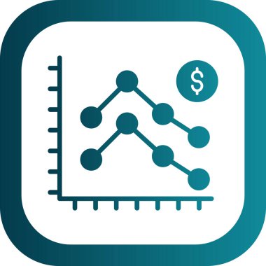 İş ve finans grafiklerinin vektör illüstrasyonu 