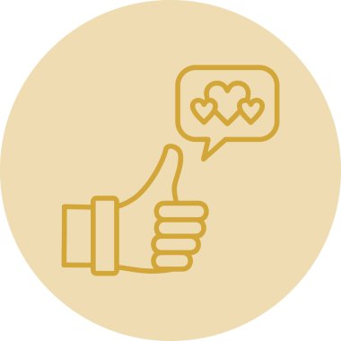 Başparmağını kaldır. Web simgesi