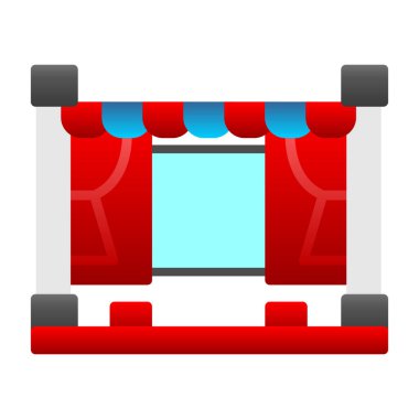 Kırmızı otobüs simgesi. beyaz arkaplanda izole edilmiş web tasarımı için kırmızı bus vektör simgesi çizgi filmi