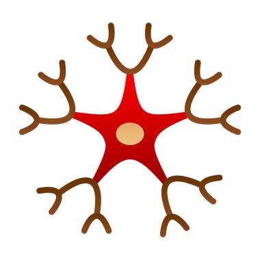 İnsan organı simgesi, düz stil