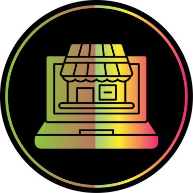 mağaza dairesel gökkuşağı spektrumunu depola