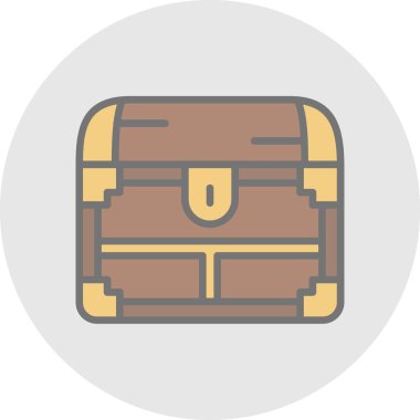 Bir torba altının vektör illüstrasyonu