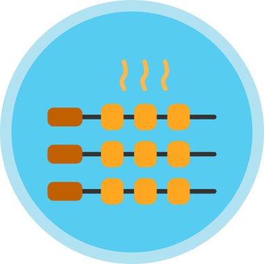 Kokteyl vektör simgesi modern basit tasarım