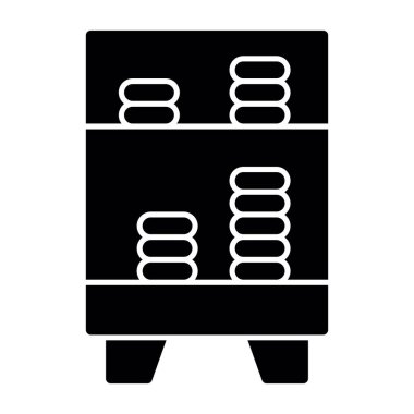 Modern b 'nin vektör illüstrasyonu eksik simgesi