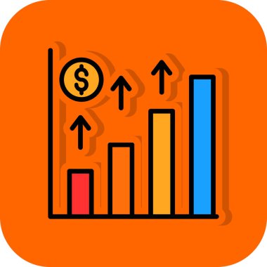 grafik ikonu vektör illüstrasyonu