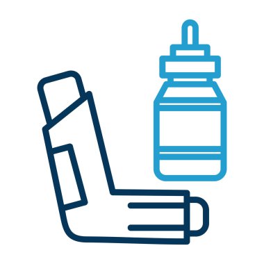 bebek emziği simgesi, vektör illüstrasyonu