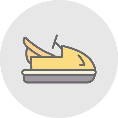 Jet ski demir simgesi, özet biçimi 