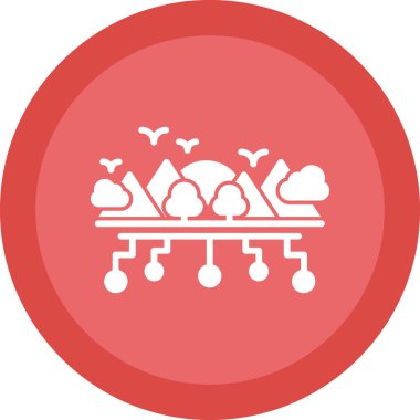 Gıda simgesinin vektör illüstrasyonu