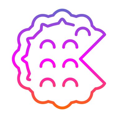 tatlı simge vektör çizim