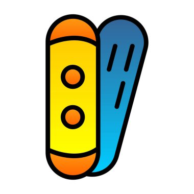 Termometre simgesi. Web için termometre vektör simgelerinin özet çizimi