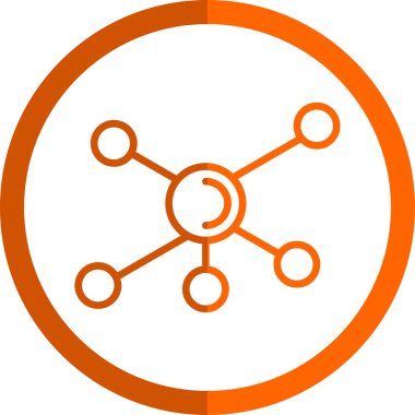 seo modern simgesinin vektör illüstrasyonu