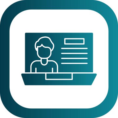 Kitap ikonu vektör illüstrasyonuna sahip adam