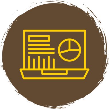 Bir kitap simgesinin vektör illüstrasyonu