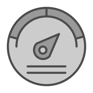 pusula vektörü ince çizgi simgesi