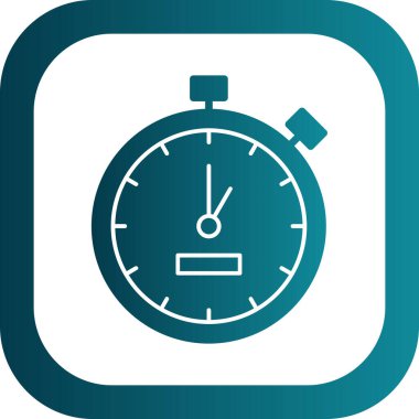 Kronometre simgesi çizimi 