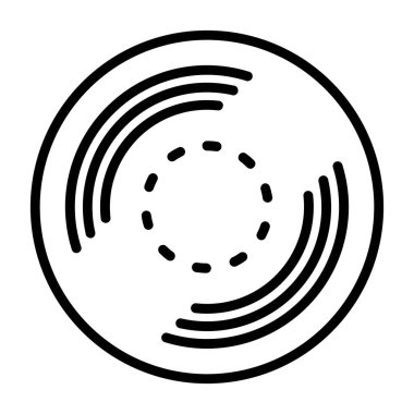 cd disk simgesi vektör illüstrasyon tasarımı