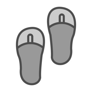 flip flops icon vector design
