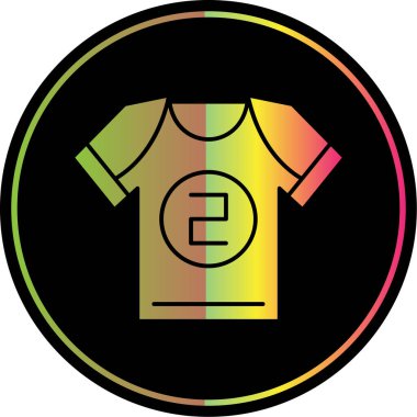 tshirt simgesi vektör illüstrasyonu