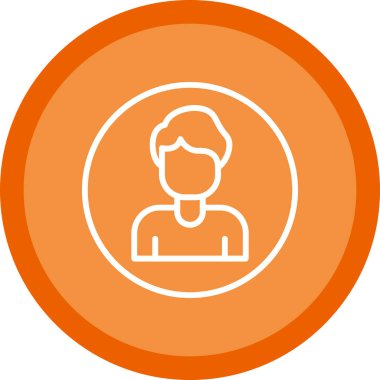 Dizüstü bilgisayarı olan adam, vektör çizimi